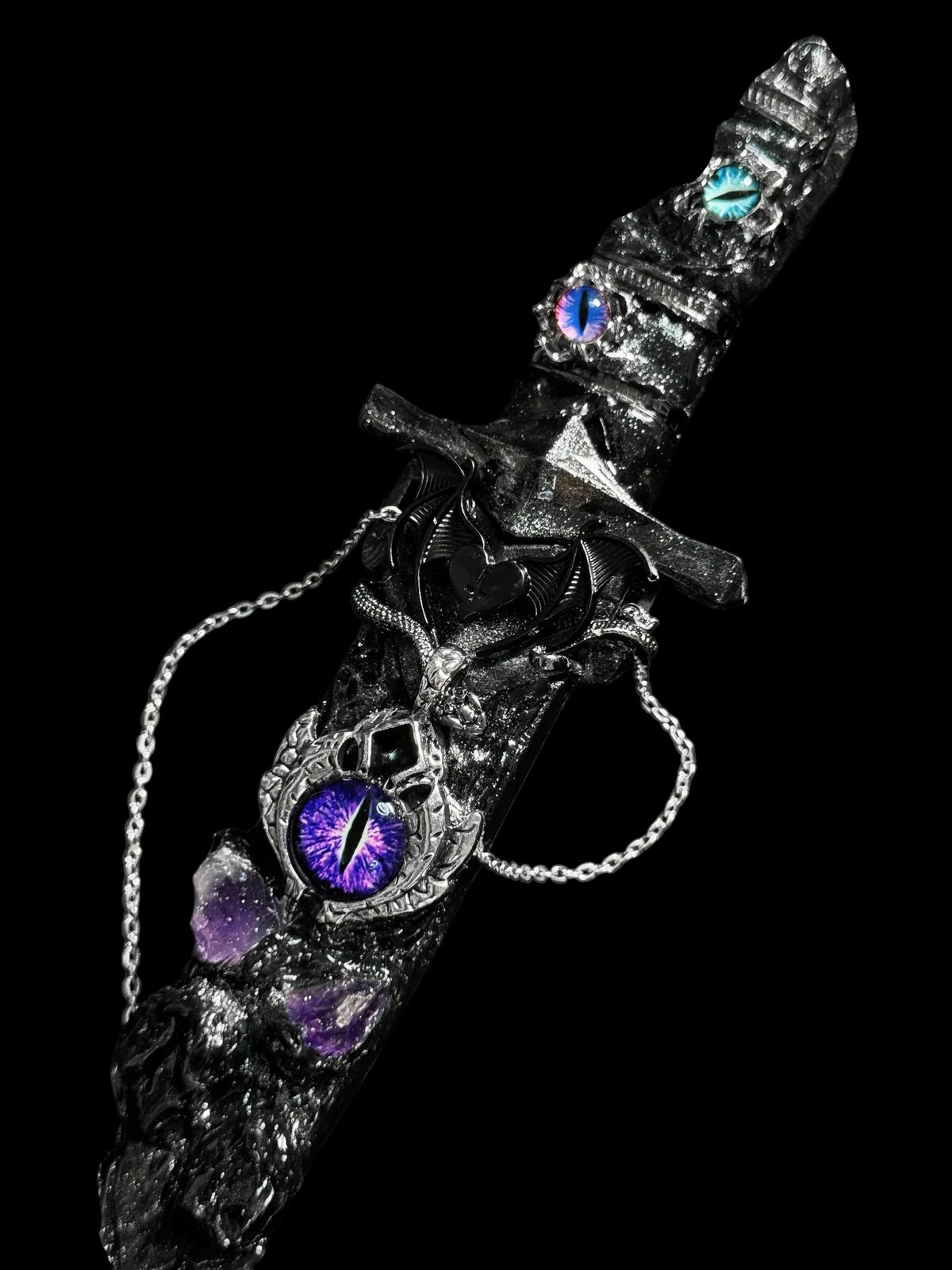 Handmade dagger-Amethyst