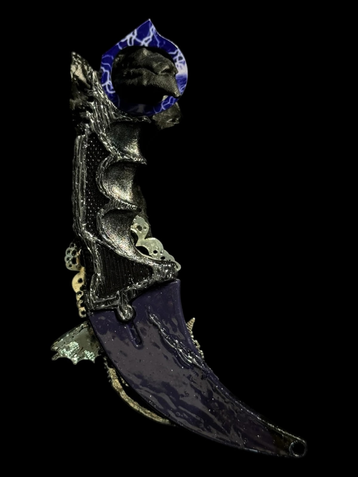 Handmade claw knife-Celestial Croscent