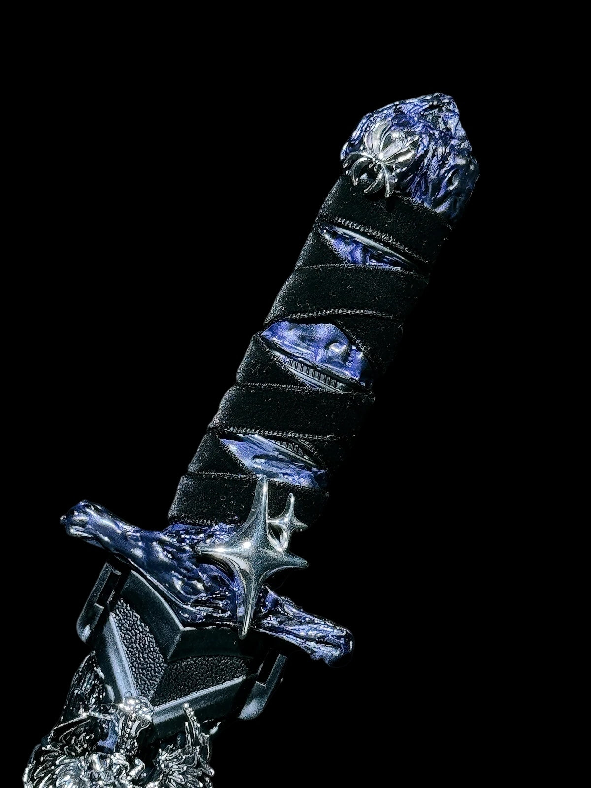 Handmade dagger-Purple Winged Angel
