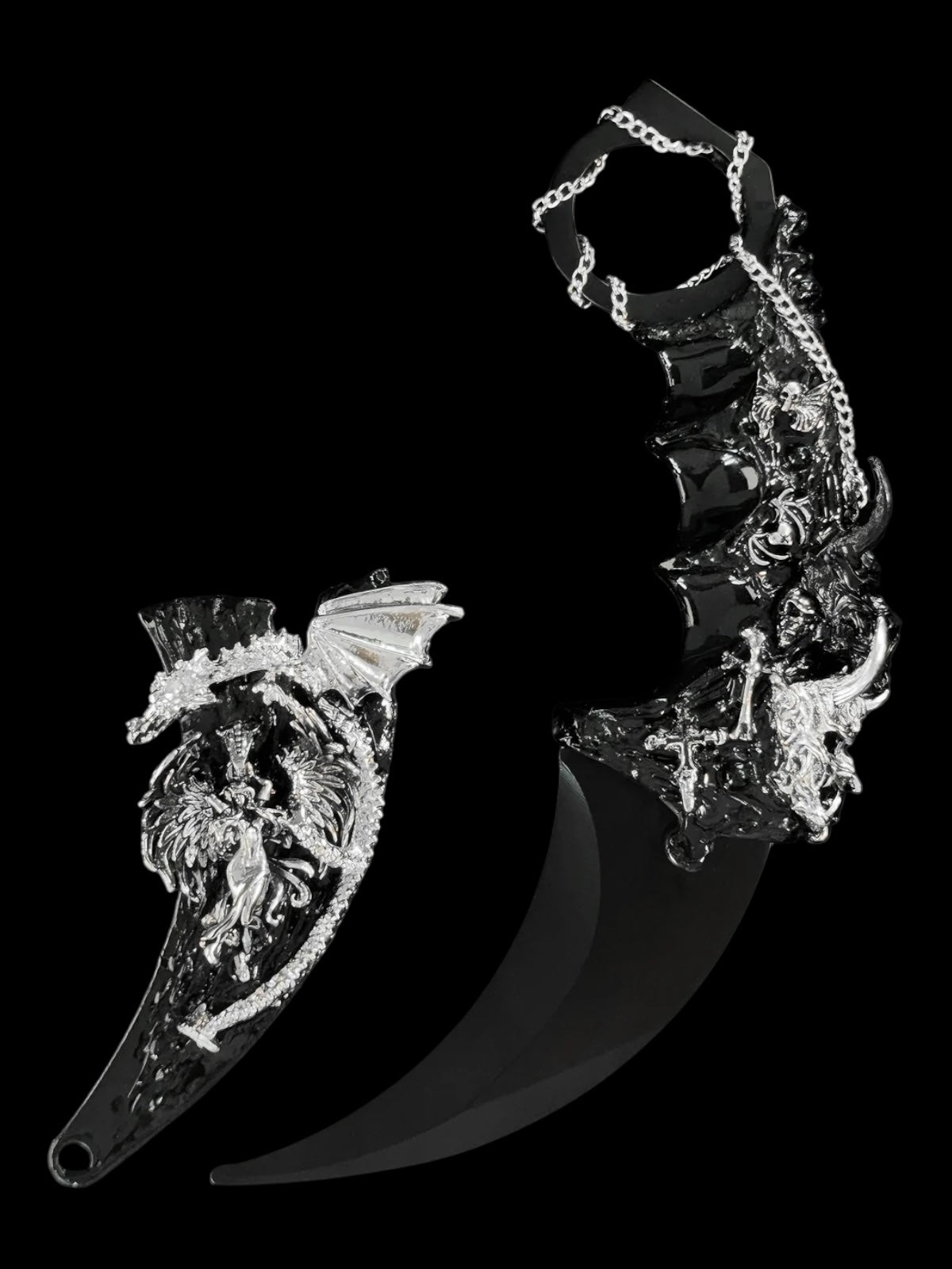 Handmade claw knife - Forbidden Love
