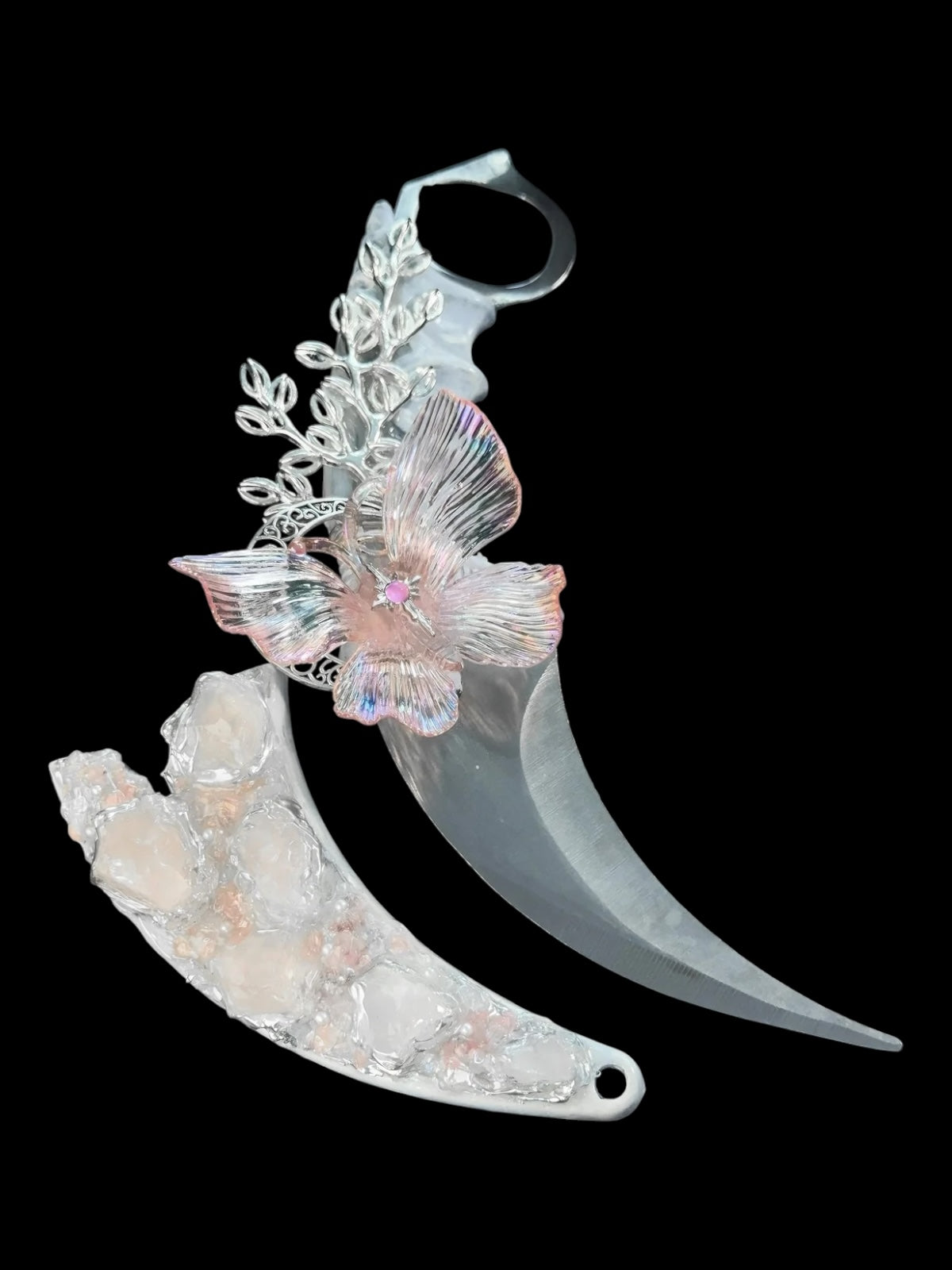 Handmade claw knife - Fantasy Butterfly
