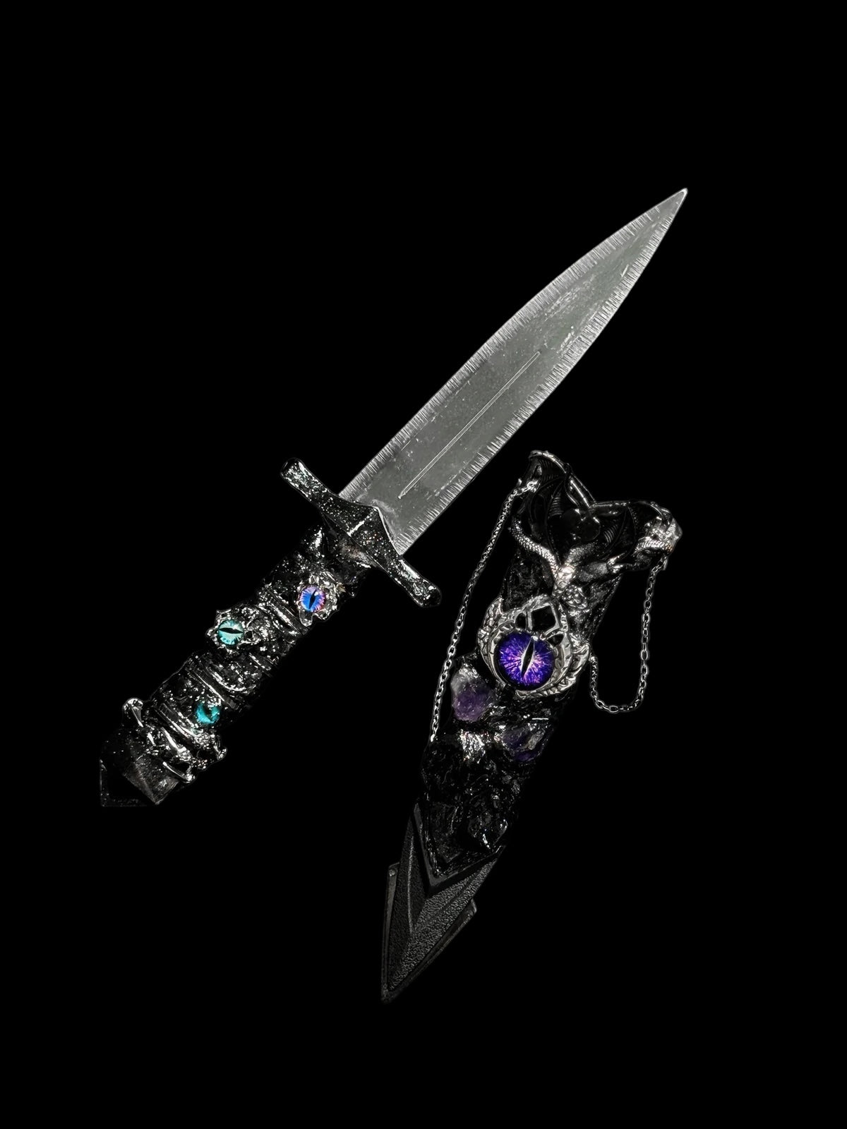 Handmade dagger-Amethyst