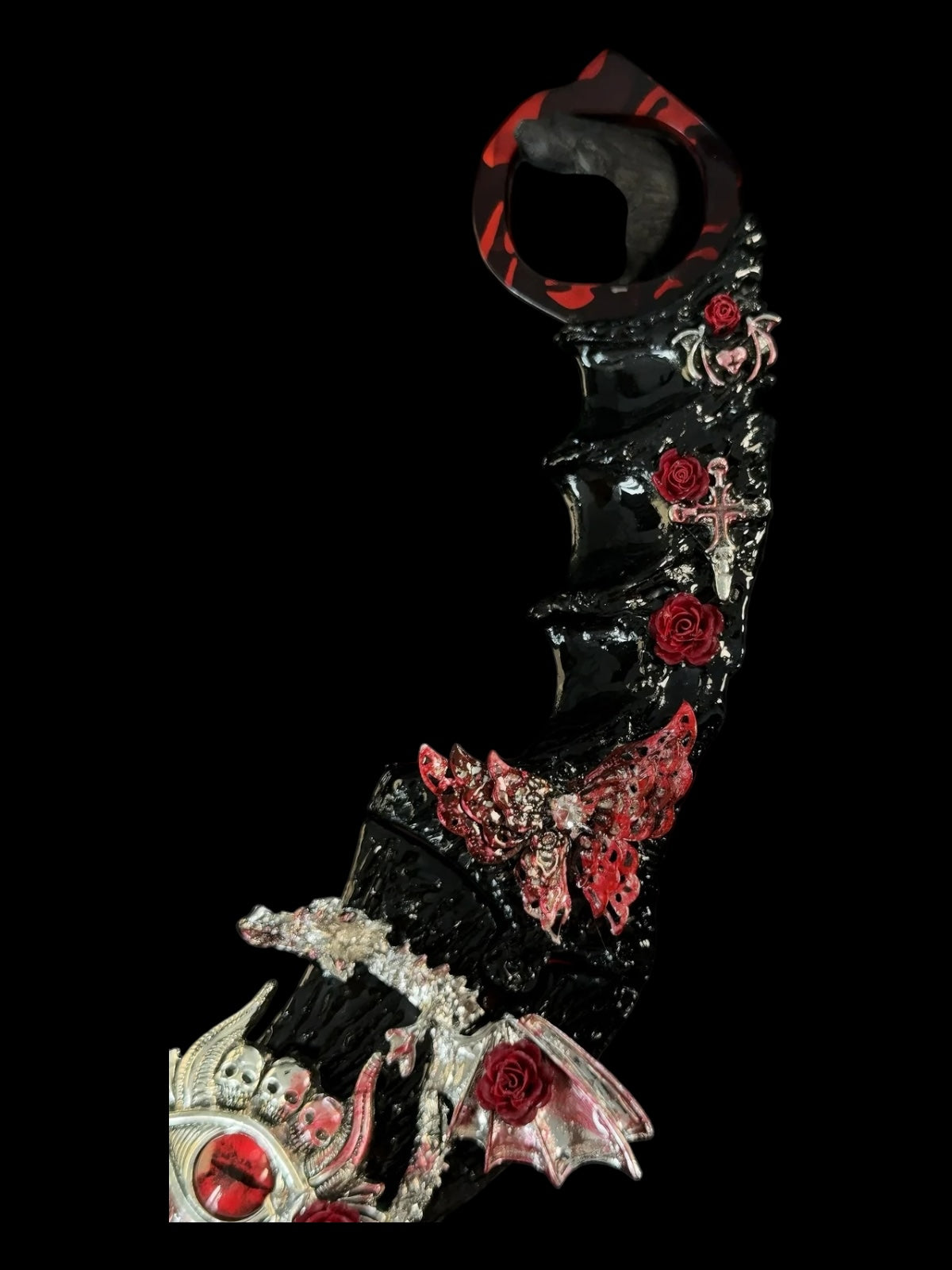 Handmade claw knife - Rose's Nightmare