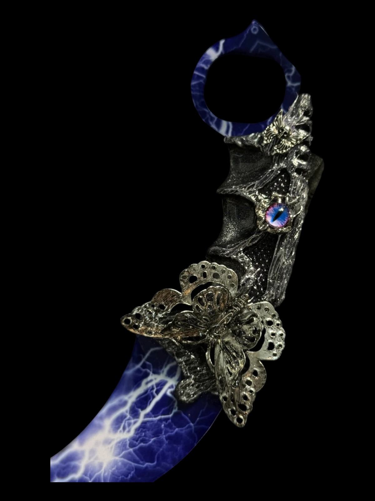 Handmade claw knife-Celestial Croscent