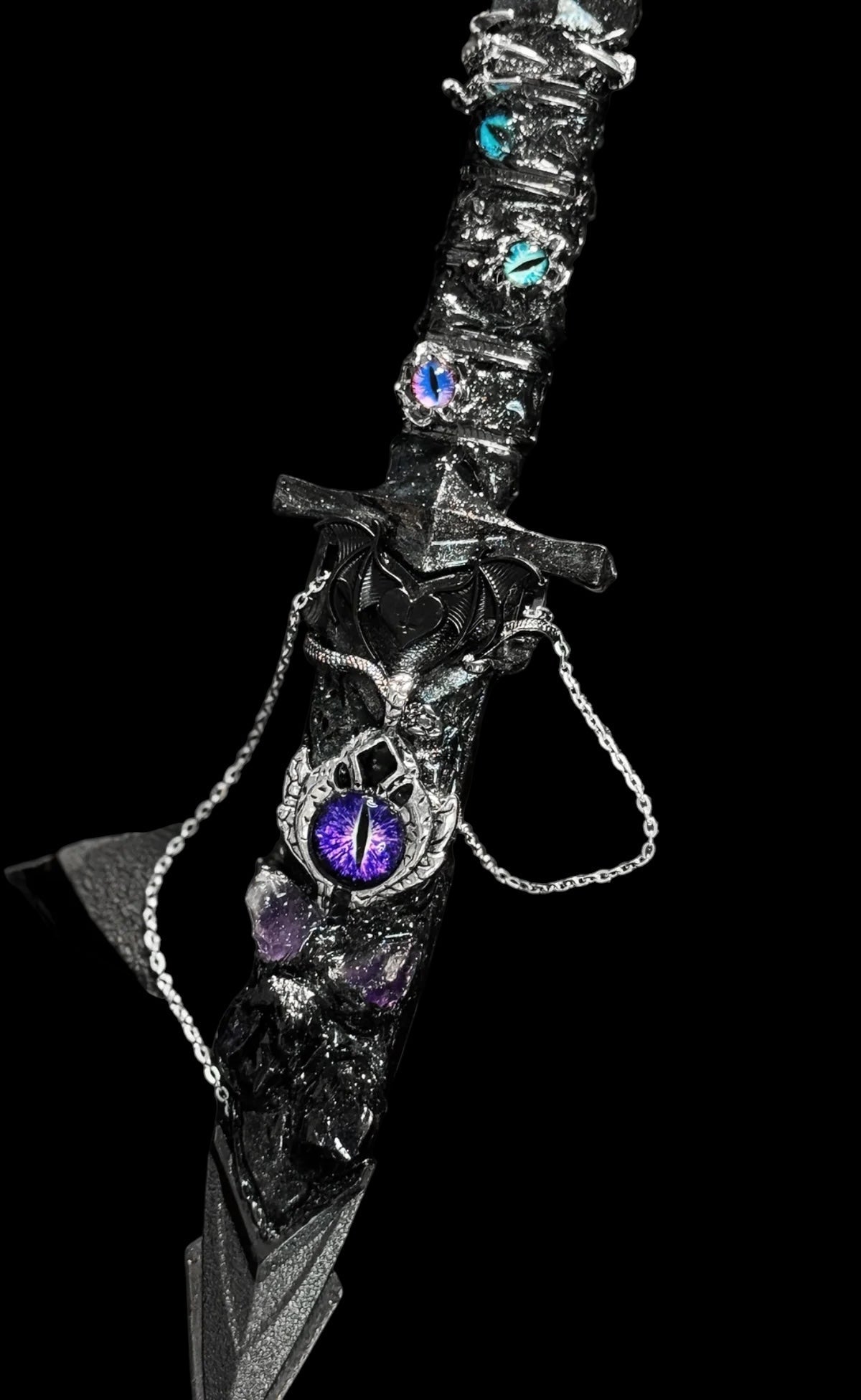 Handmade dagger-Amethyst