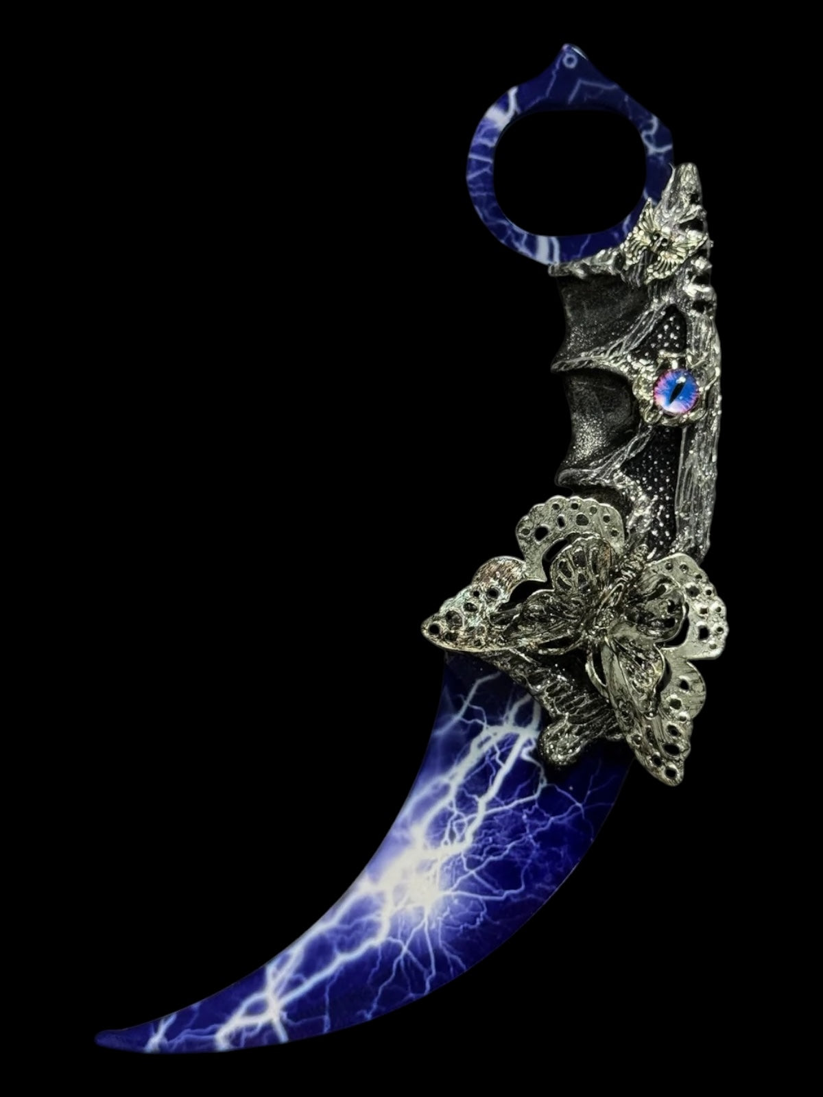 Handmade claw knife-Celestial Croscent