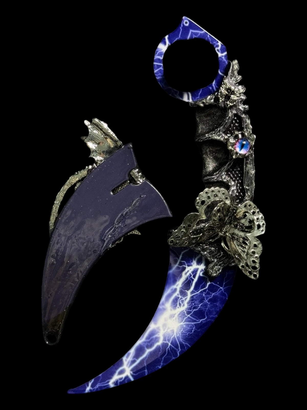 Handmade claw knife-Celestial Croscent