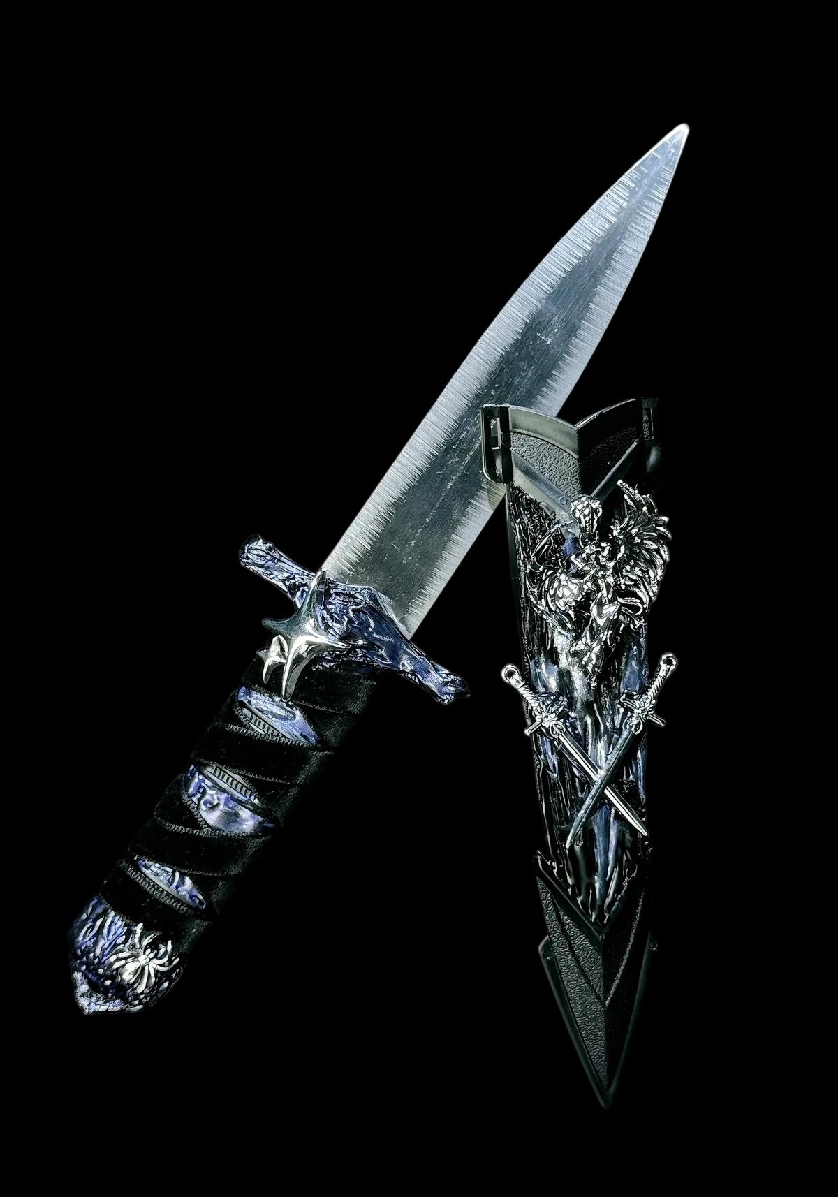 Handmade dagger-Purple Winged Angel