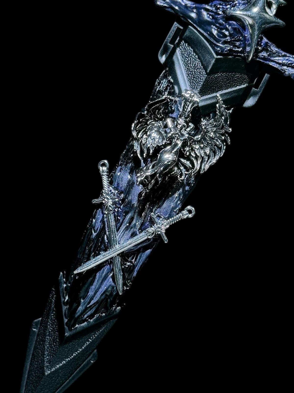 Handmade dagger-Purple Winged Angel
