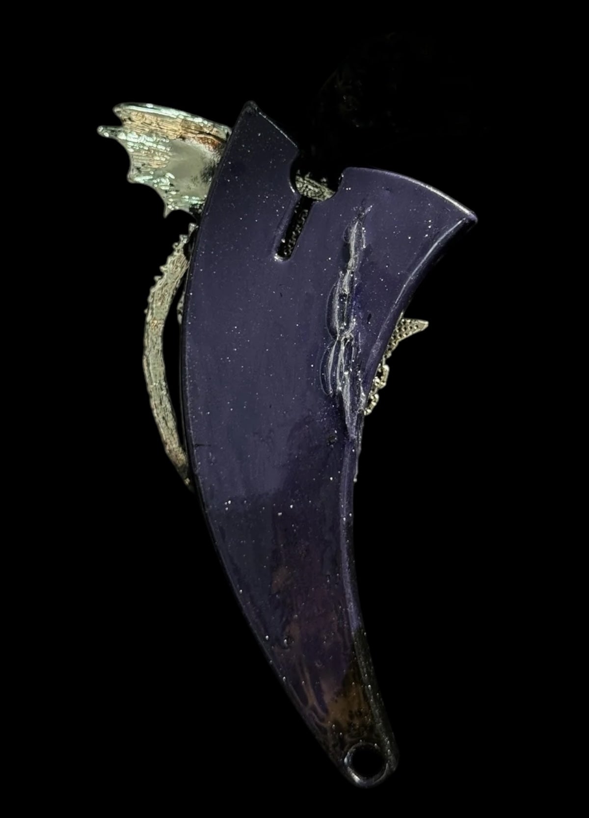 Handmade claw knife-Celestial Croscent