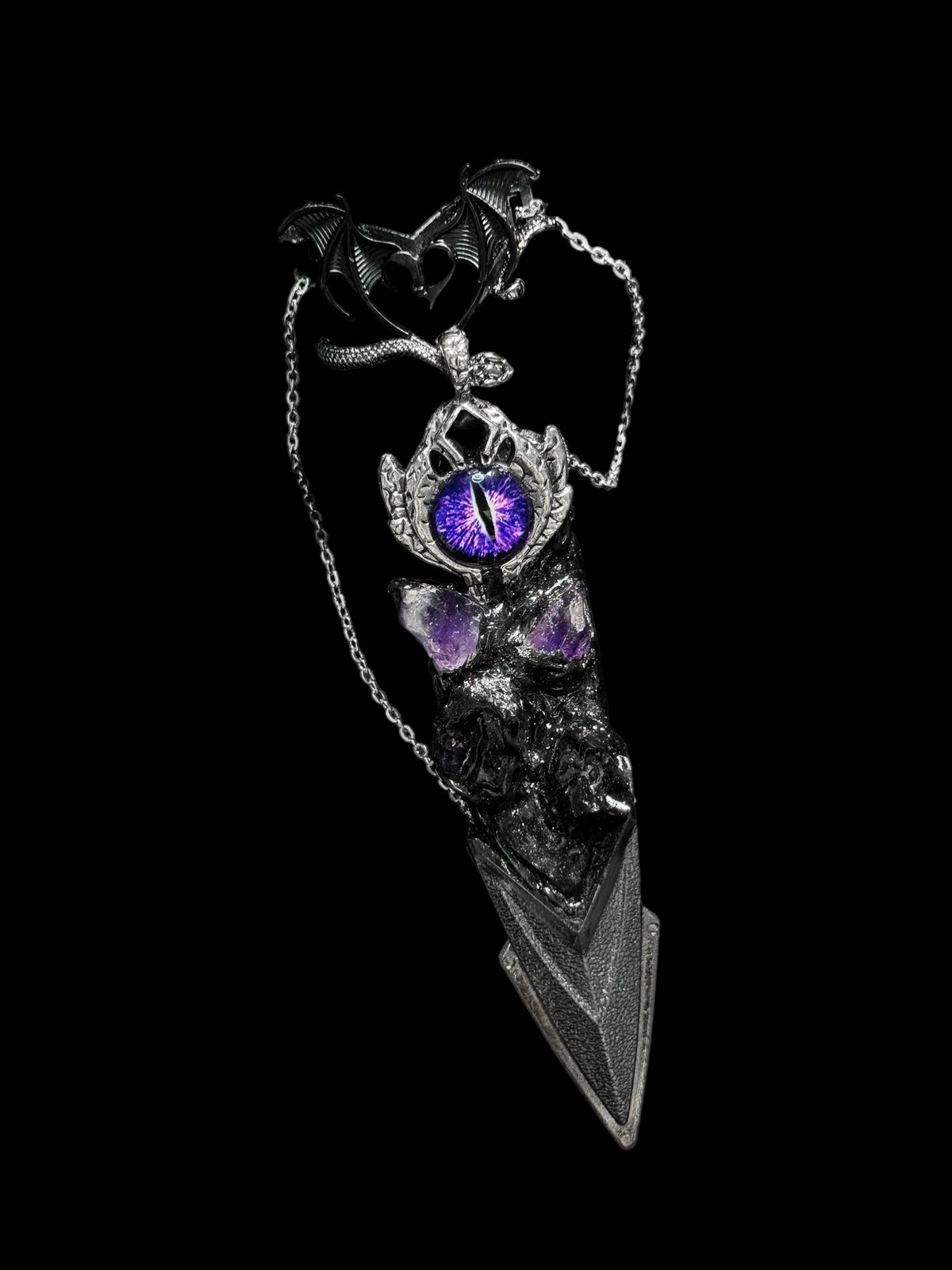Handmade dagger-Amethyst