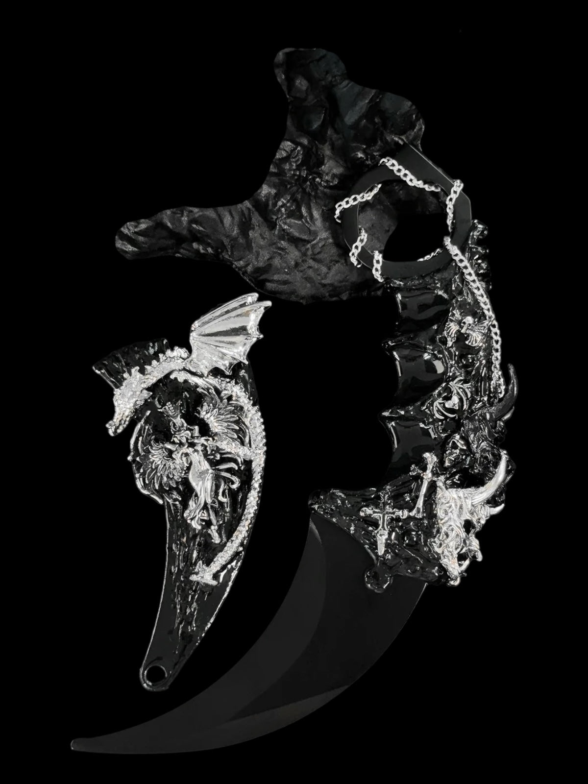 Handmade claw knife - Forbidden Love