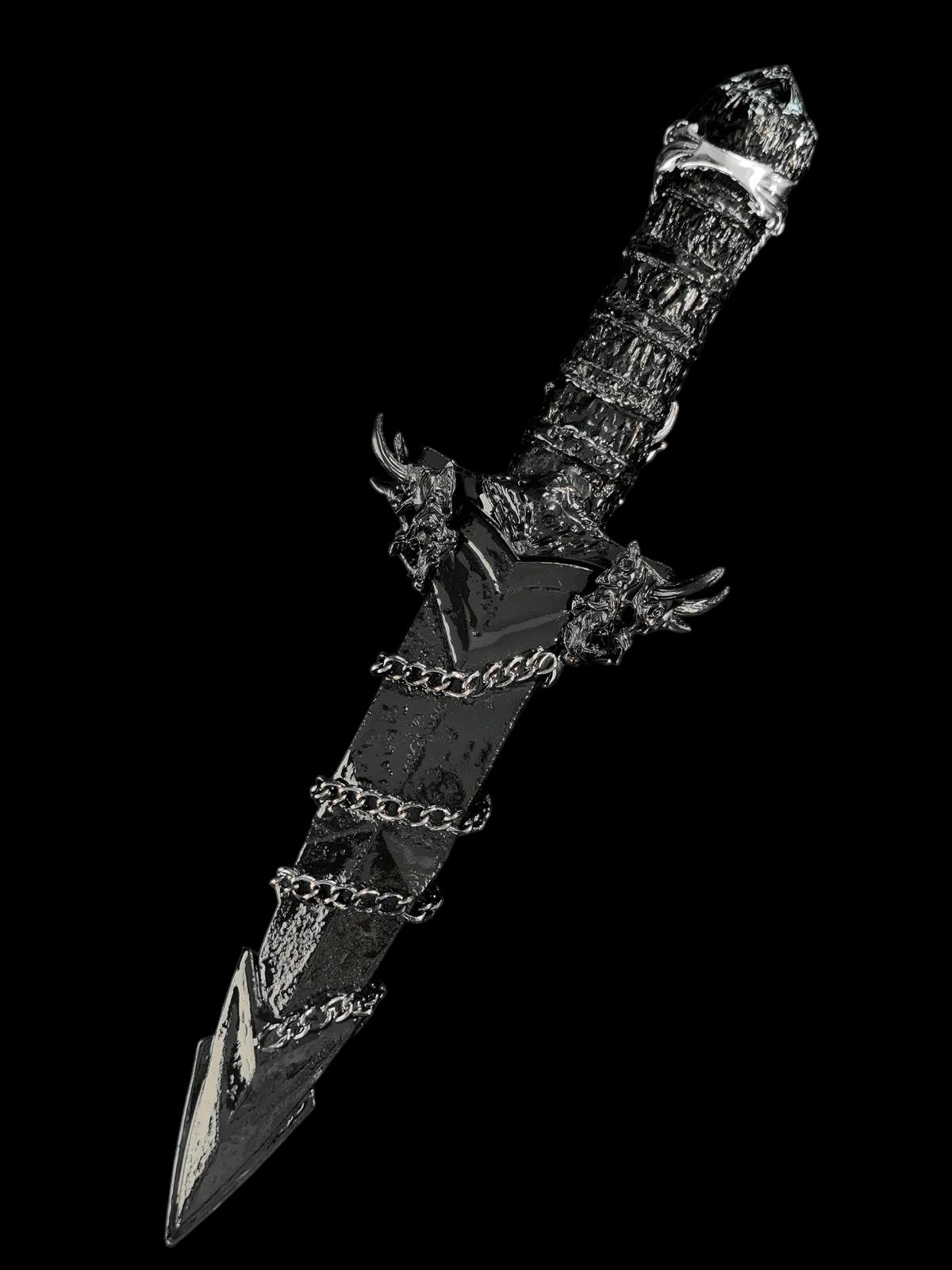 Handmade dagger-Devil and Angel